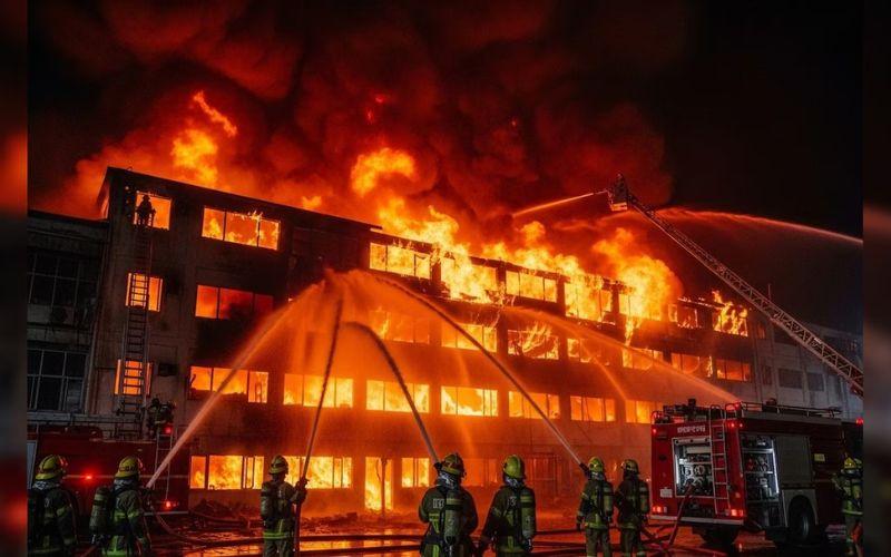 बांग्लादेश में 4 मंजिला गार्मेंट फैक्ट्री में लगी आग, 16 लोगों की मौत