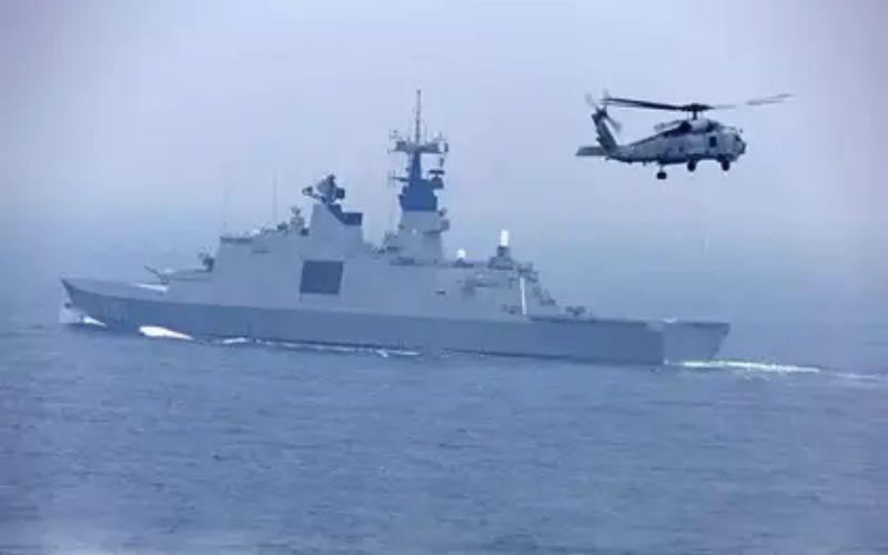 ताइवान की सीमा के पास 27 चीनी सैन्य विमान और आठ नौसैनिक जहाज देखे गये