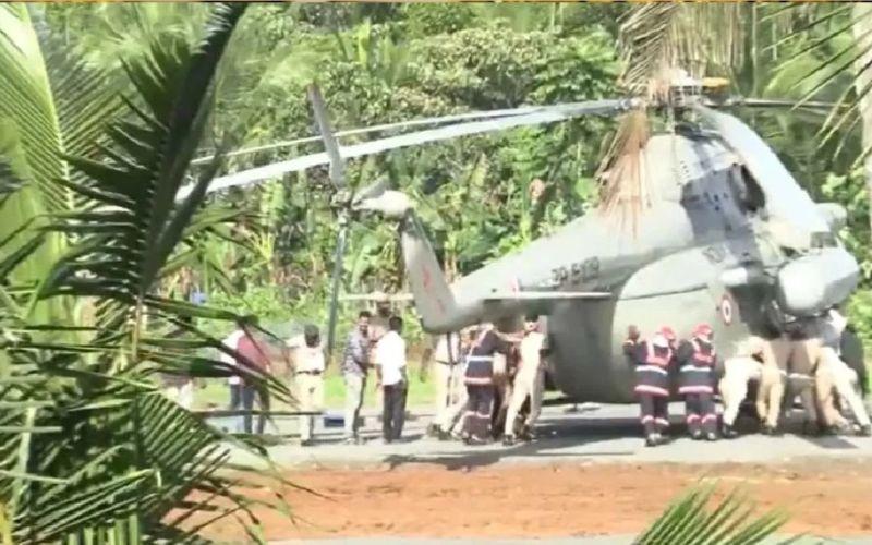 राष्ट्रपति द्रौपदी मुर्मू के साथ हादसा टला, हेलिकॉप्टर लैंडिंग के दौरान हेलीपैड धंसा