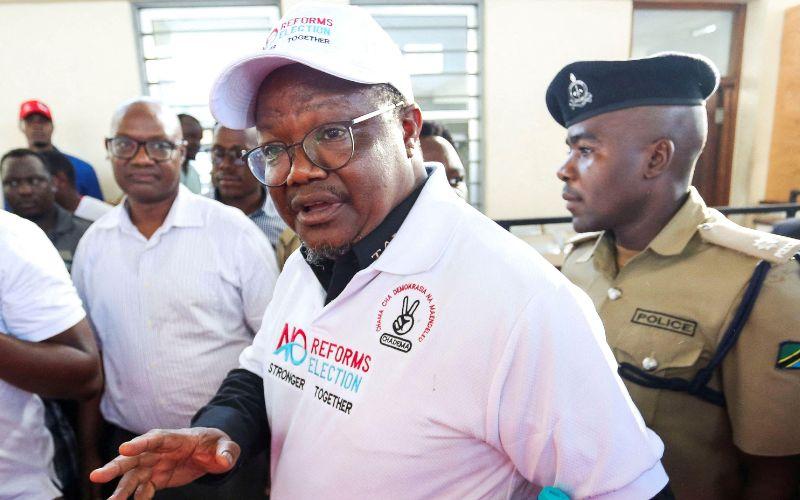 तंजानिया में आम चुनाव से पहले शीर्ष विपक्षी नेता गिरफ्तार