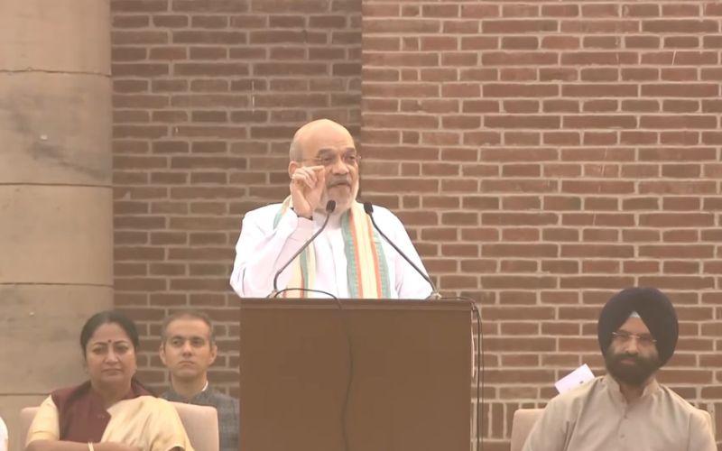 आज के भारत के मानचित्र को बनाने में सरदार पटेल की बहुत बड़ी भूमिका- अमित शाह