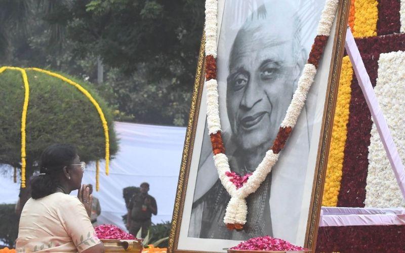 राष्ट्रपति मुर्मु ने सरदार पटेल की 150वीं जयंती पर दी श्रद्धांजलि