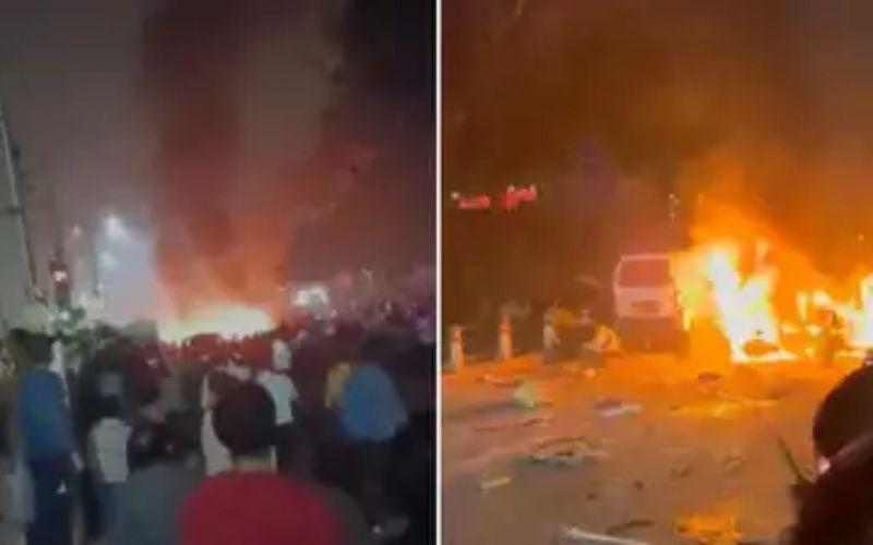 Delhi Red Fort Bomb Blast: दिल्ली में लाल किले के पास कार में धमाका, 8 की मौत