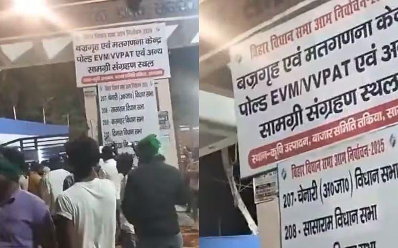 Bihar: जिला प्रशासन ने सासाराम में ‘EVM से भरे ट्रक’ को लेकर राजद के आरोपों का खंडन किया
