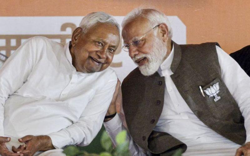 नीतीश-मोदी की जोड़ी ने बिहार में उड़ाया गर्दा, NDA 198, महागठबंधन 39 सीटों पर