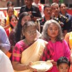 प्रधानमंत्री मोदी ने नवरात्रि के चौथे दिन देवी कुष्मांडा की पूजा की